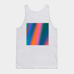 blue green red pink abstract texture background pattern Tank Top